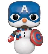 Funko Pop! Marvel: Holiday - Snowman Captain America (38823)