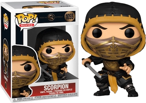 Funko Pop! Movies: Mortal Kombat - Scorpion Vinyl Action Figure (1055)  for sale in Emirates from Games2all