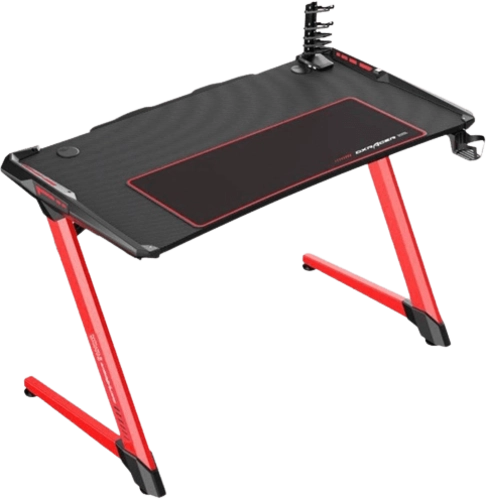 DXRacer E-Sports Gaming Desk - Black / Red