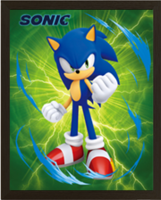 Sonic 3D Lenticular 3D Poster (A743)