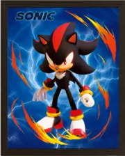 Sonic 3D Lenticular 3D Gaming Poster 