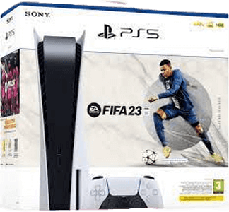 جهاز بلايستيشن 5 + لعبة فيفا 23 النسخة الاماراتية 