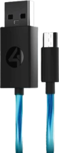 4Gamers Light Up Charging Cable 3m for PS4 (39096)