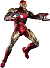 Sideshow Collectibles HT Avengers: Endgame - Damaged Iron Man Action Figure