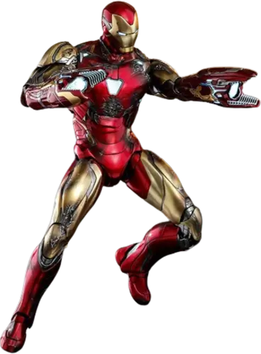 Sideshow Collectibles HT Avengers: Endgame - Damaged Iron Man Action Figure