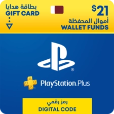 PSN Gift Card  - Qatar (QAT) - 21$  (39561)