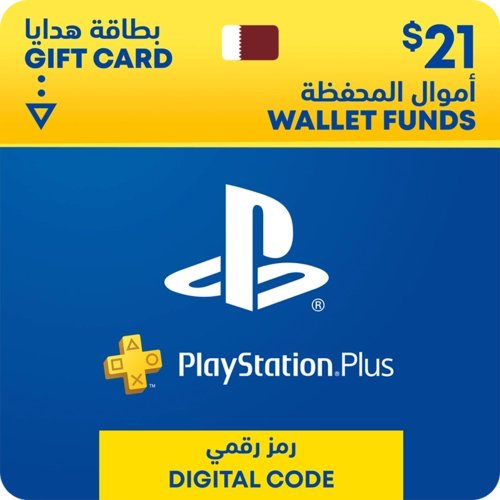 PSN Gift Card  - Qatar (QAT) - 21$ 