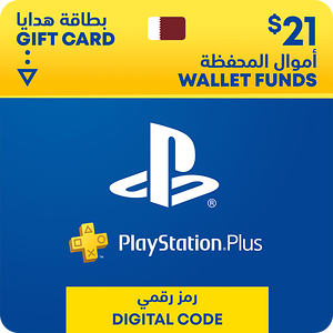 PSN Gift Card  - Qatar (QAT) - 21$  -  for sale in Emirates from Games2all