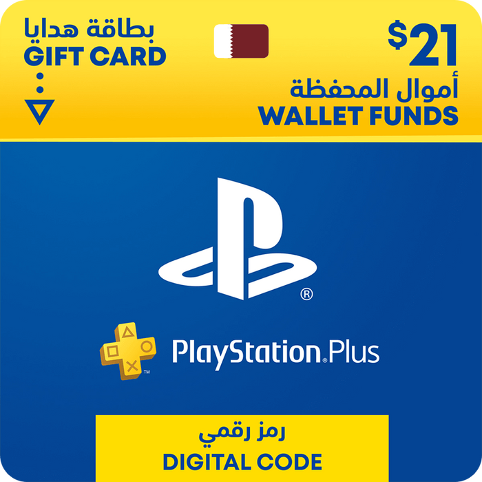 PSN Gift Card  - Qatar (QAT) - 21$   for sale in Emirates from Games2all
