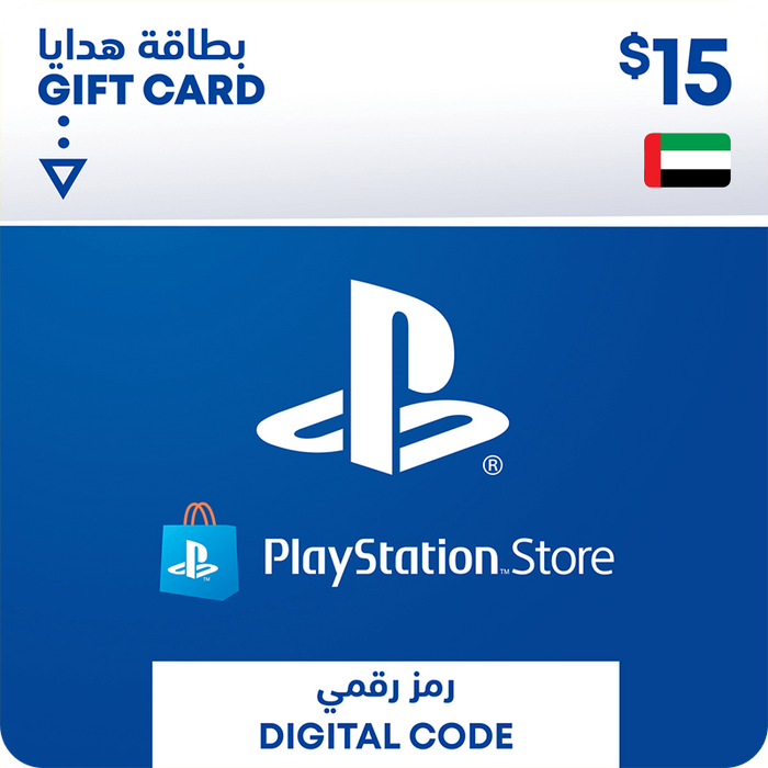 PSN 15 Card UAE  for sale in Emirates from Games2all