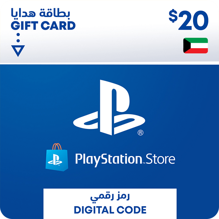 Kuwait PSN Wallet Top-up 20 USD  for sale in Emirates from Games2all