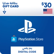 PSN PlayStation Store Gift Card $30 (USA) (39601)