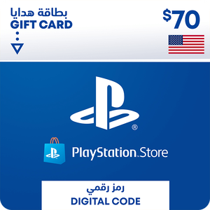 PSN PlayStation Store Gift Card $70 (USA) -  for sale in Emirates from Games2all