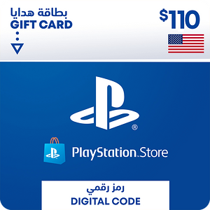 PSN PlayStation Store Gift Card $110 (USA) -  for sale in Emirates from Games2all