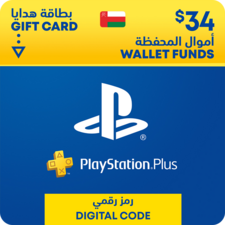 PSN Gift Card  - Oman (OMN) - 34$ 