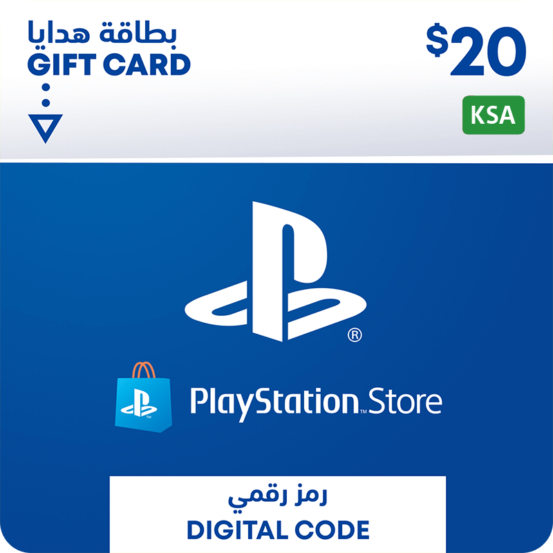 KSA PSN Wallet Top-up 20 USD