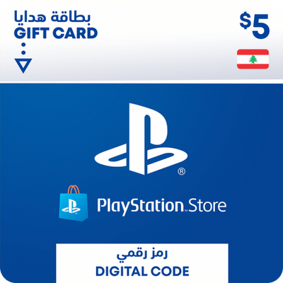 Lebanon PSN Wallet Top-up 5 USD