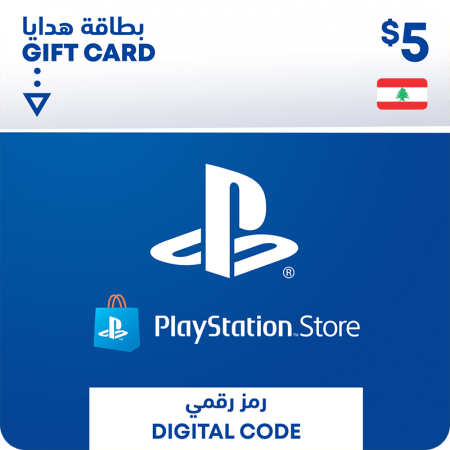 Lebanon PSN Wallet Top-up 5 USD