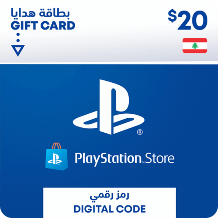 Lebanon PSN Wallet Top-up 20 USD  for sale in Emirates from Games2all