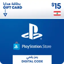 Lebanon PSN Wallet Top-up 15 USD -  for sale in Emirates from Games2all