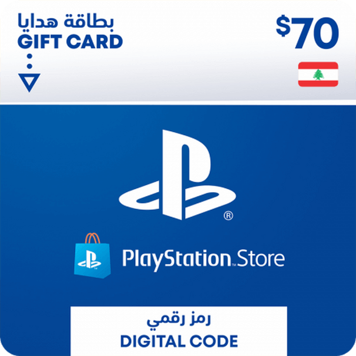 Lebanon PSN Wallet Top-up 70 USD  for sale in Emirates from Games2all