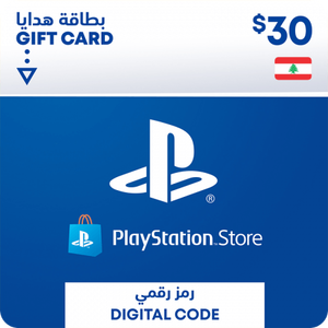 Lebanon PSN Wallet Top-up 30 USD -  for sale in Emirates from Games2all