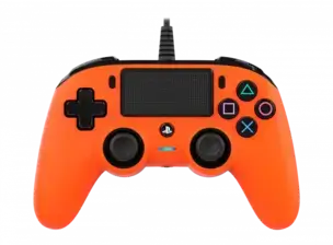 Nacon Wired Compact PS4 Controller - Orange (39843)