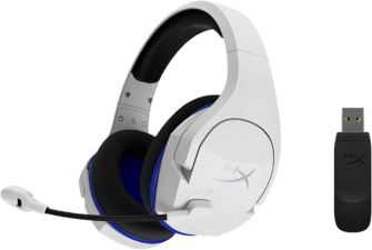 HyperX Wireless Gaming Headphone Cloud Stinger Core for PS & PC - White 