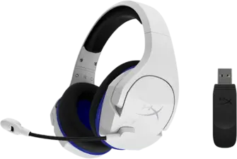 HyperX Wireless Gaming Headphone Cloud Stinger Core for PS & PC - White  (39912)