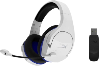 HyperX Wireless Gaming Headphone Cloud Stinger Core for PS & PC - White  (39912)