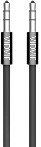 Vidvie AL1105 Pure Music Stereo Audio Line 3.5mm AUX Cable (1.5m) - Black