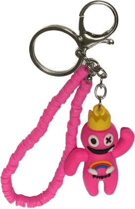 Keychain \ Medal of Roblox Rainbow Friends - Pink