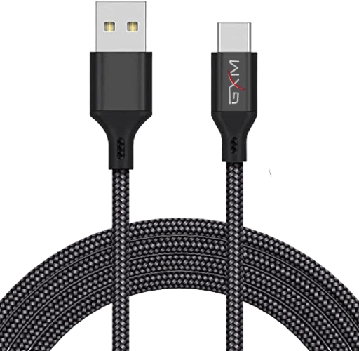 GXM Braided Charging Cable USB to Type C for PS5 Controller