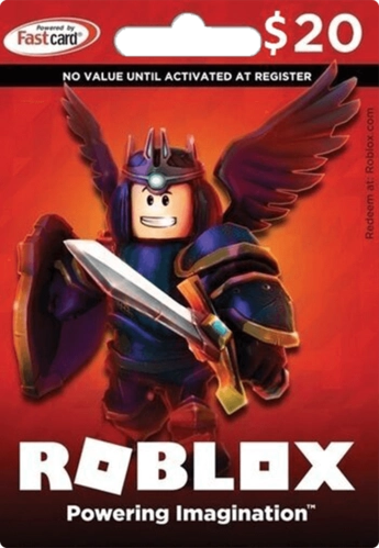 Roblox Card 20 USD Robux Key Global