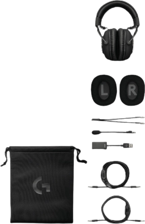 Logitech G PRO X Gaming Headphone - Black  for sale in Emirates from Games2all