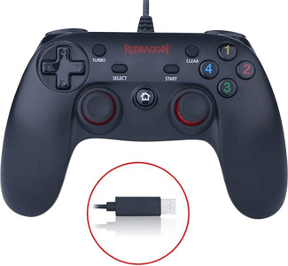 Redragon Saturn G807 Wired Controller - Black