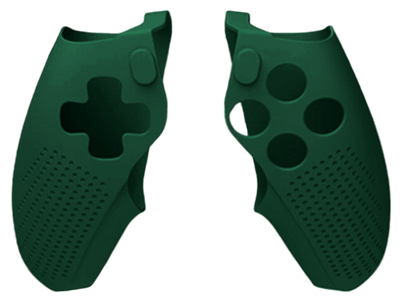 Dobe Split PS5 DualSense Controller Grip Silicone Cover Case - Dark Green