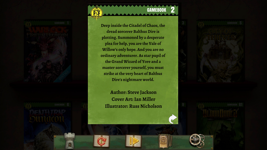 Citadel of Chaos (Fighting Fantasy Classics) – image 4