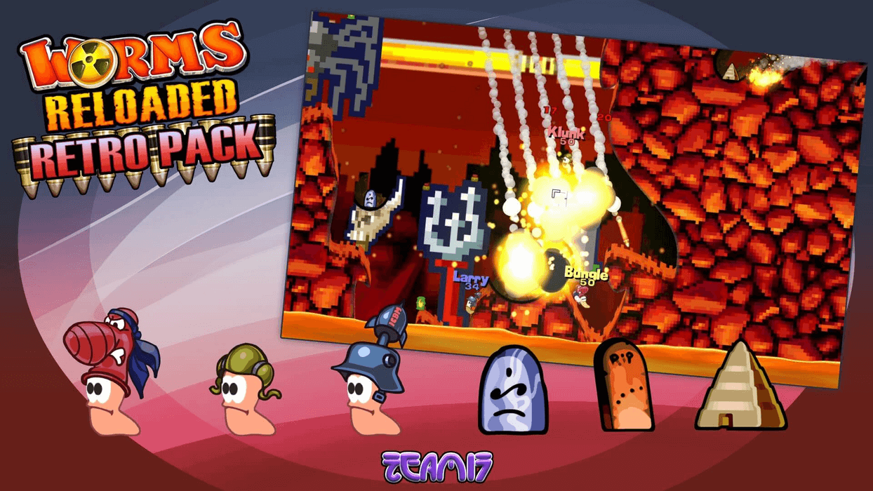 Worms Reloaded - Retro Pack   للبيع في ألإمارات من خلال Games2all