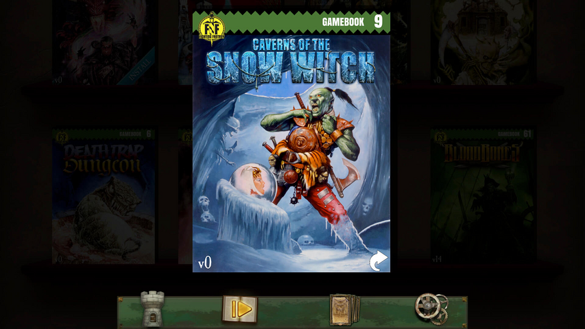 Caverns of the Snow Witch (Fighting Fantasy Classics) – image 3