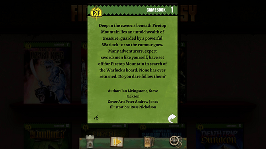 The Warlock of Firetop Mountain (Fighting Fantasy Classics)  for sale in Emirates from Games2all