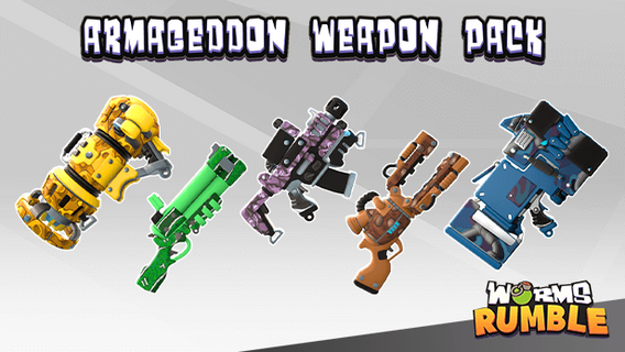Worms Rumble: Armageddon Weapon Skin Pack – صورة 3