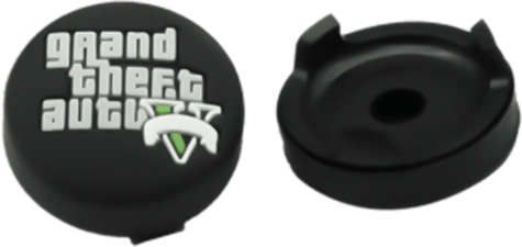 GTA V: Grand Theft Auto 5 Analog Freek and Grips for PS5 & PS4 - Black