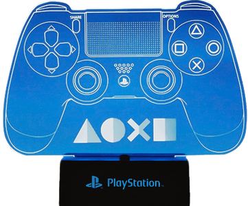 Paladone PS Controller Acrylic Blue Light Lamp