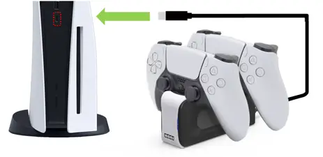 Hori DualSense Dedicated Charging Stand Double for PS5