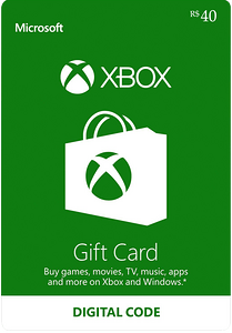 Xbox Live Gift Card 40 BRL Key BRAZIL -  for sale in Emirates from Games2all