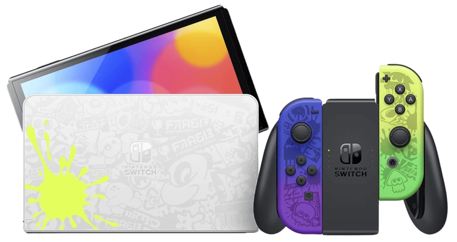 Nintendo Switch OLED Console Splatoon Edition