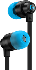 Logitech G333 Gaming Earphones with Mic and Dual Drivers - Blue