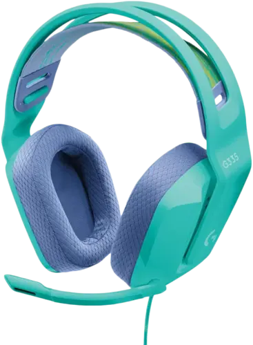 Logitech G335 Wired Gaming Headset - Mint Green