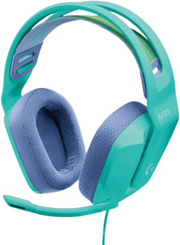 Logitech G335 Wired Gaming Headset - Mint Green